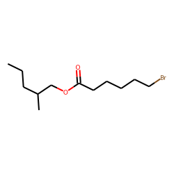 6-Bromohexanoic acid, 2-methylpentyl ester