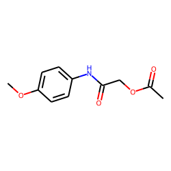 Acetamide, N-(4-methoxyphenyl)-2-acetoxy-