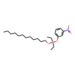 Silane, diethyldodecyloxy(3-nitrophenoxy)-
