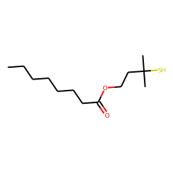 3-Methyl-3-sulfanylbutyl Octanoate