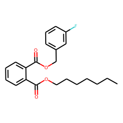 Phthalic acid, 3-fluorobenzyl heptyl ester