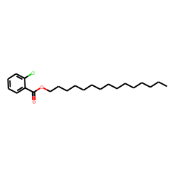2-Chlorobenzoic acid, pentadecyl ester