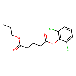 Glutaric acid, 2,6-dichlorophenyl propyl ester