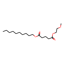 Glutaric acid, decyl 2-methoxyethyl ester
