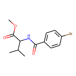 l-Valine, N-(4-bromobenzoyl)-, methyl ester