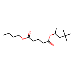 Glutaric acid, butyl 4,4-dimethylpent-2-yl ester