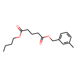 Glutaric acid, butyl 3-methylbenzyl ester