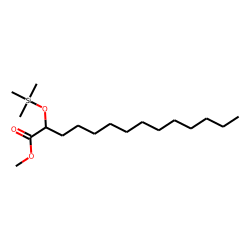 Methylmyristate, 2-trimethylsilyloxy