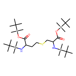 L-Cystathionine, N,N'-bis(tert-butyldimethylsilyl)-, bis(tert-butyldimethylsilyl) ester