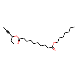 Sebacic acid, heptyl hex-4-yn-3-yl ester