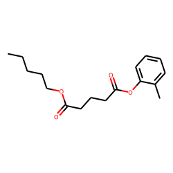 Glutaric acid, 2-methylphenyl pentyl ester