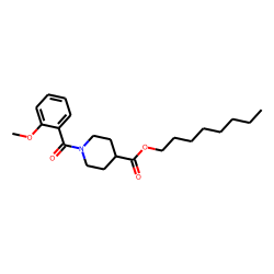 Isonipecotic acid, N-(2-methoxybenzoyl)-, octyl ester