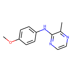 2-(P-methoxyanilino)-3-methyl pyrazine