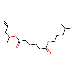 Adipic acid, isohexyl pent-4-en-2-yl ester