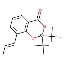 Benzoic acid, 2-hydroxy-3-(1-propenyl), DTBS