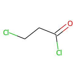 Propanoyl chloride, 3-chloro-