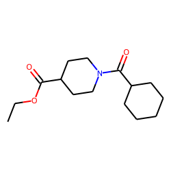Isonipecotic acid, N-(cyclohexylcarbonyl)-, ethyl ester