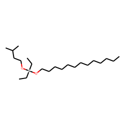 Silane, diethyl(3-methylbutoxy)tridecyloxy-