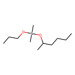 Silane, dimethyl(2-hexyloxy)propoxy-