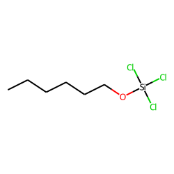 Trichloro(hexyloxy)silane