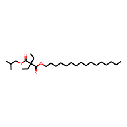 Diethylmalonic acid, hexadecyl isobutyl ester