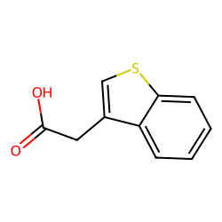 Benzp[b]thiophene-3-acetic acid