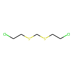 Bis(2-chloroethylthio)methane