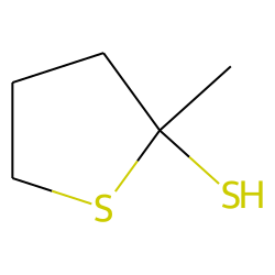 2-methyl-2-tetrahydrothiophenethiol