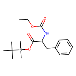 Phenylalanine, ethoxycarbonylated, TBDMS