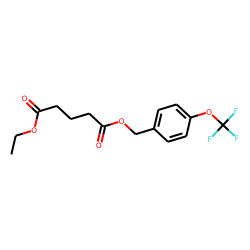 Glutaric acid, ethyl 4-(trifluoromethoxy)benzyl ester