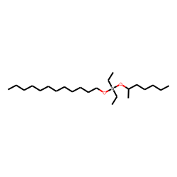 Silane, diethyldodecyloxy(2-heptyloxy)-