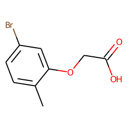 4-Bromo-o-toloxy acetic acid
