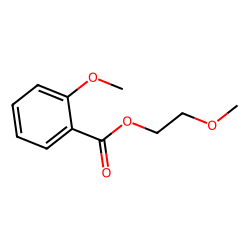 2-Methoxybenzoic acid, 2-methoxyethyl ester