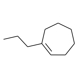Cycloheptene, 1-propyl