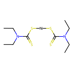 bis(diethyldithiocarbamato-S,S')nickel