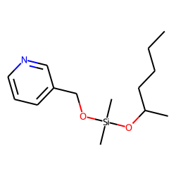 2-Hexanol, picolinyloxydimethylsilyl ether