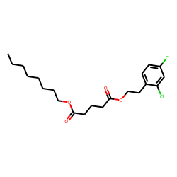 Glutaric acid, 2-(2,4-dichlorophenyl)ethyl octyl ester
