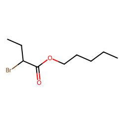 BUTANOIC ACID, 2-BROMO-, PENTYL ESTER