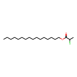 2- Chloropropionic acid, hexadecyl ester