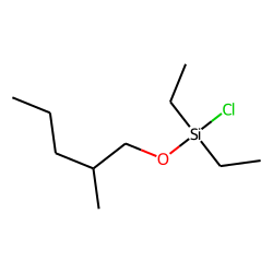Silane, chlorodiethyl(2-methylpentyloxy)-