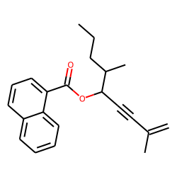 1-Naphthoic acid, 2,6-dimethylnon-1-en-3-yn-5-yl ester