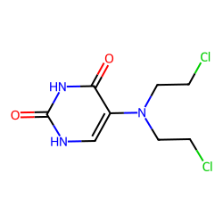 2,4(1H,3H)-Pyrimidinedione, 5-[bis(2-chloroethyl)amino]-