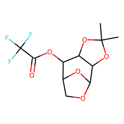 1,6-Anhydro-2,3-O-isopropylidene-«beta»-D-mannopyranose, trifluoroacetate