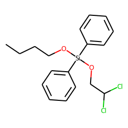 Silane, diphenylbutoxy(2,2-dichloroethoxy)-