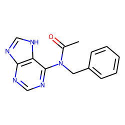 6-Benzylaminopurine, N-acetyl-