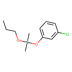 Silane, (3-chlorophenyloxy)dimethylpropoxy-