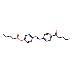 4-n-Pentanoyl-4-n'-pentanoyloxyazobenzene