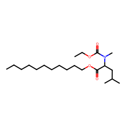L-Leucine, N-ethoxycarbonyl-N-methyl-, undecyl ester