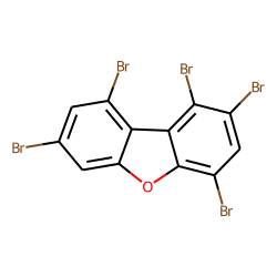 1,2,4,7,9-pentabromo-dibenzofuran