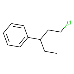 Benzene, (3-chloro-1-ethylpropyl)
